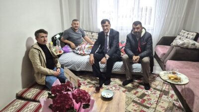 Kütahya Belediye Başkanı Eyüp Kahveci, Park ve Bahçeler Müdürlüğü personeli