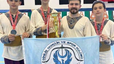 Samsun’da düzenlenen Geleneksel Okçuluk Minikler ve Yıldızlar Salon Puta Türkiye