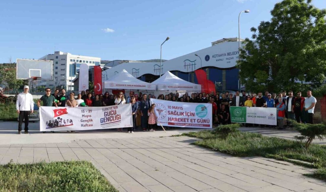 Kütahya Gençlik Merkezi ev sahipliğinde gerçekleştirilen “Gençlik Haftası ve Sağlıklı