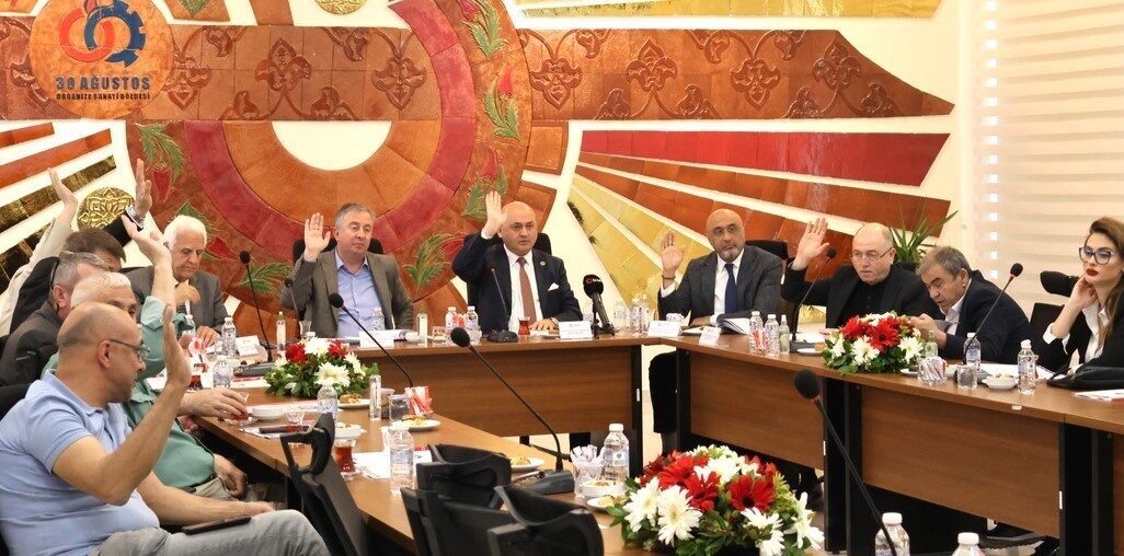 Kütahya 30 Ağustos Organize Sanayi Bölgesi (OSB) Yönetim Kurulu Toplantısı,