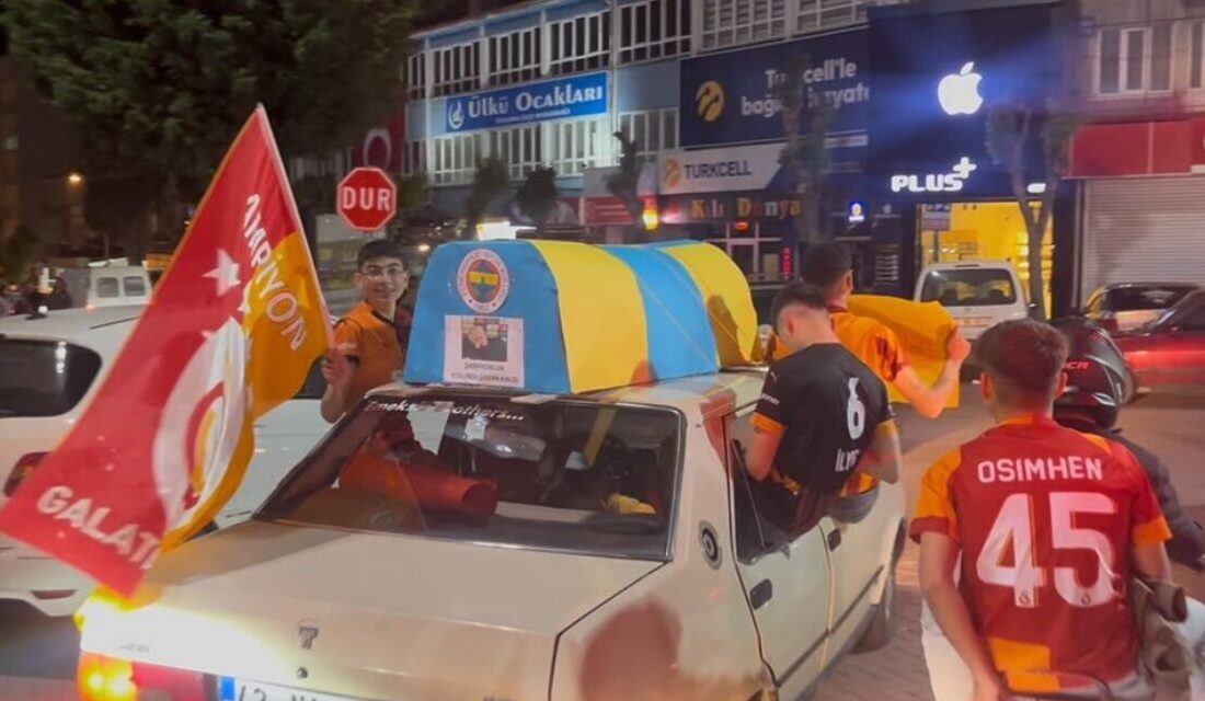 Tuna İŞLEYEN/KÜTAHYA, – GALATASARAY’ın Süper Lig’deki 25’nci şampiyonluğunu ilan etmesi