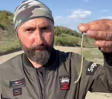 Kütahya’nın Tavşanlı ilçesinde doğa gezisine çıkan motosiklet tutkunu Ahmet Gümüş,