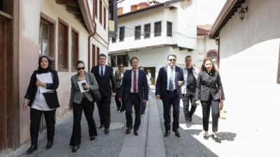 Kütahya’nın tarihi ve kültürel dokusunu koruma çalışmaları kapsamında yürütülen Pekmez