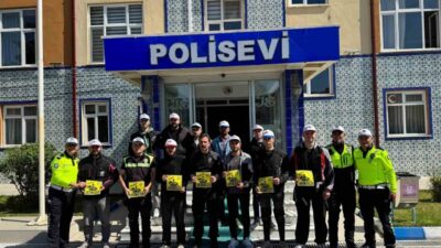 Kütahya’da Trafik Haftası ve motosiklet kullanıcılarına yönelik eylem planı nedeniyle