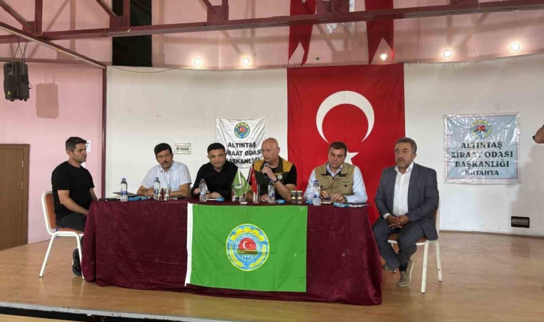 Kütahya’nın Altıntaş ilçesinde, tarım sektörünün tüm paydaşlarının ve üreticilerin katılımıyla
