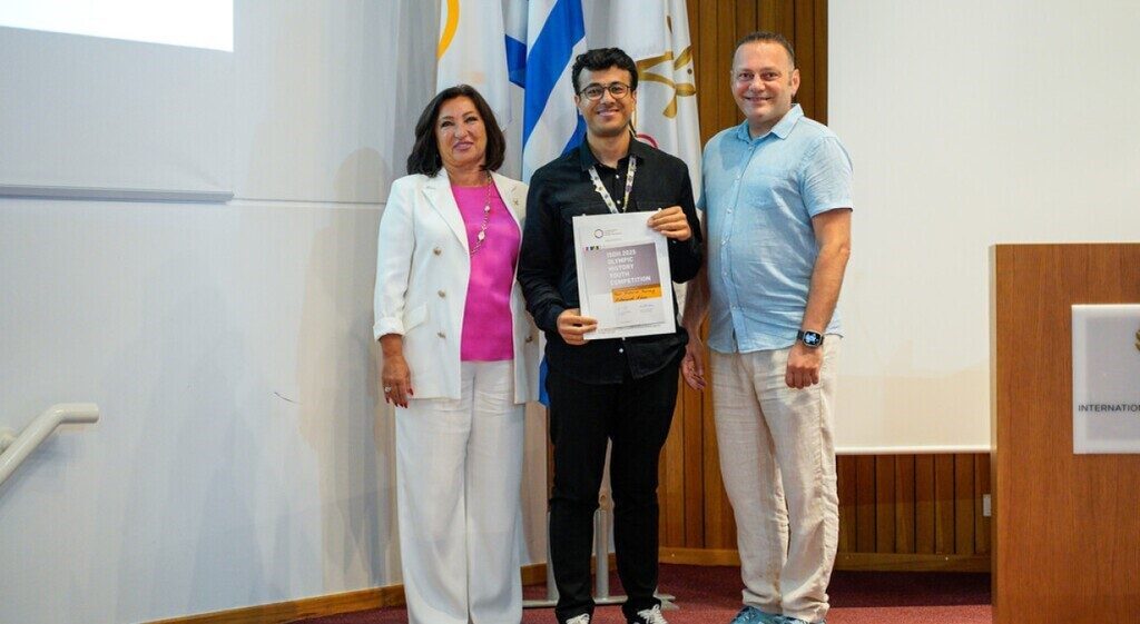 Kütahya Dumlupınar Üniversitesi (DPÜ) öğrencisi Muhammed Adsaz, Uluslararası Olimpiyat Komitesi