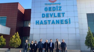 Gediz Devlet Hastanesi’ne kazandırılacak MR cihazının ihale sürecinin tamamlanıp sözleşmesinin