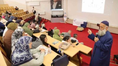 Kütahya Dumlupınar Üniversitesi’nde (DPÜ) düzenlenen “İmanda Diriliş” konulu konferansa Op.