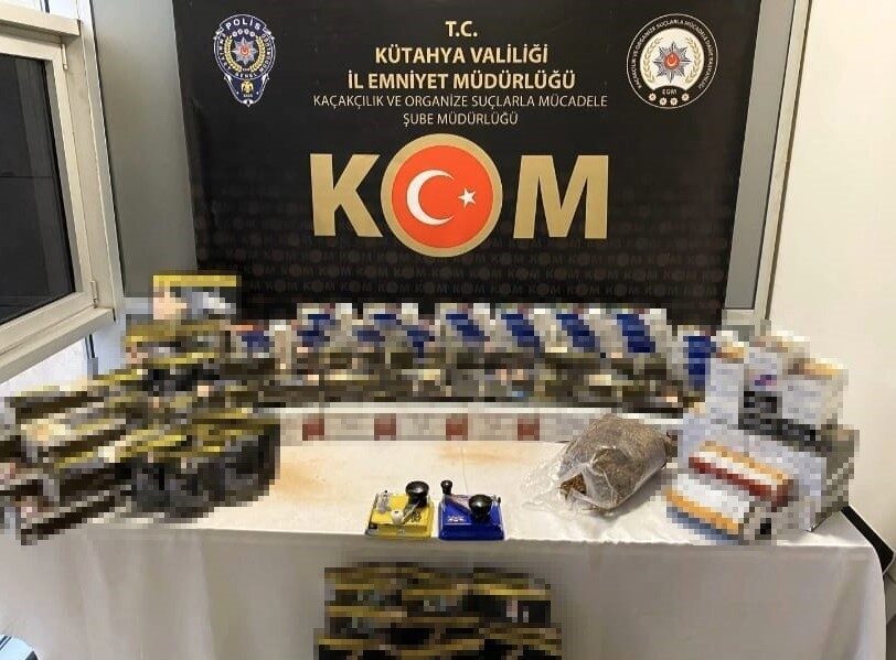 Kütahya İl Emniyet Müdürlüğü Kaçakçılık ve Organize Suçlarla Mücadele (KOM)