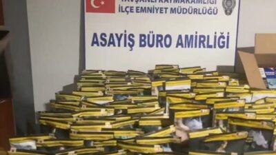 Kütahya’da kaçak tütünle mücadele kapsamında gerçekleştirilen operasyonda, çok sayıda kaçak
