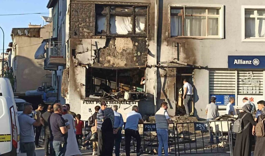 Kütahya’da bir tüp bayisinde meydana gelen patlamada yaralanan 3’ü ağır