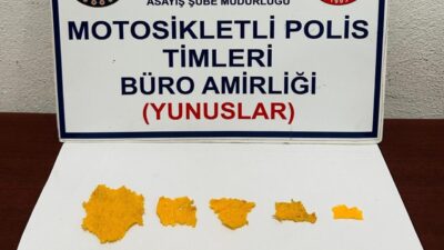Kütahya’da üst aramalarından 363 içimlik bonzai madde ele geçirilen 2