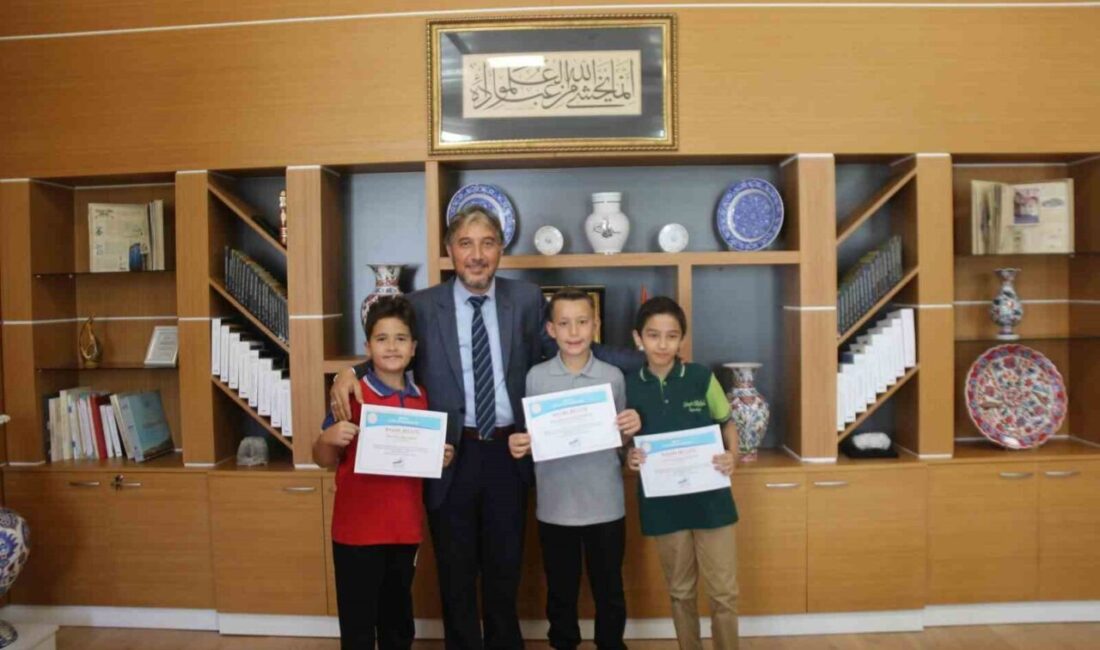 Kütahya’da “Dilimizin Zenginlikleri” isimli proje çerçevesinde düzenlenen yarışmalarda dereceye giren