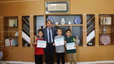 Kütahya’da “Dilimizin Zenginlikleri” isimli proje çerçevesinde düzenlenen yarışmalarda dereceye giren