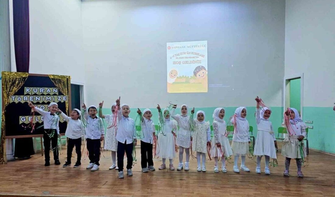 Kütahya’nın Şaphane ilçesinde 2025 yılı 4-6 yaş Kur’an kurslarının yıl