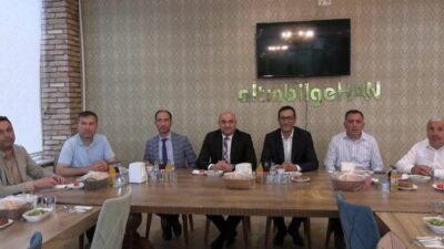 Kütahya’nın Tavşanlı ilçesinde görev yapan Kaymakam Hayrettin Baskın için veda