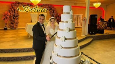 Kütahya’nın Tavşanlı ilçesi Şehrar Düğün salonu’nda Kader ve Abdullah dünya