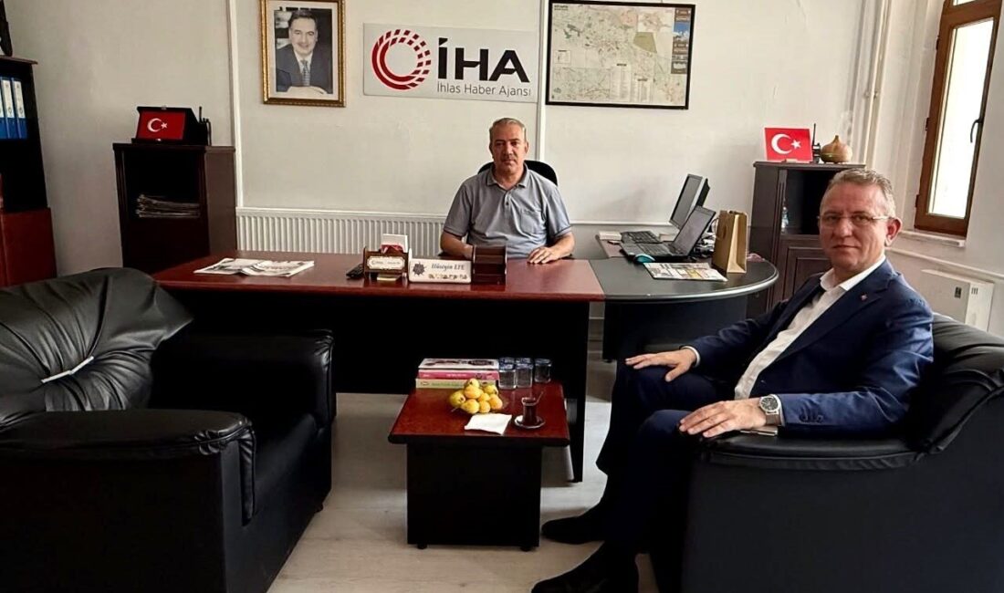 AK Parti Kütahya Milletvekili Mehmet Demir, medya ziyaretleri kapsamında İhlas