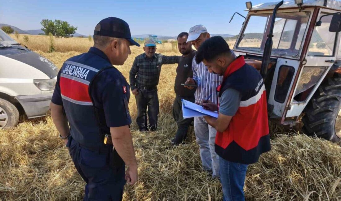 Dumlupınar İlçe Tarım ve Orman Müdürlüğü teknik personeli ve İlçe
