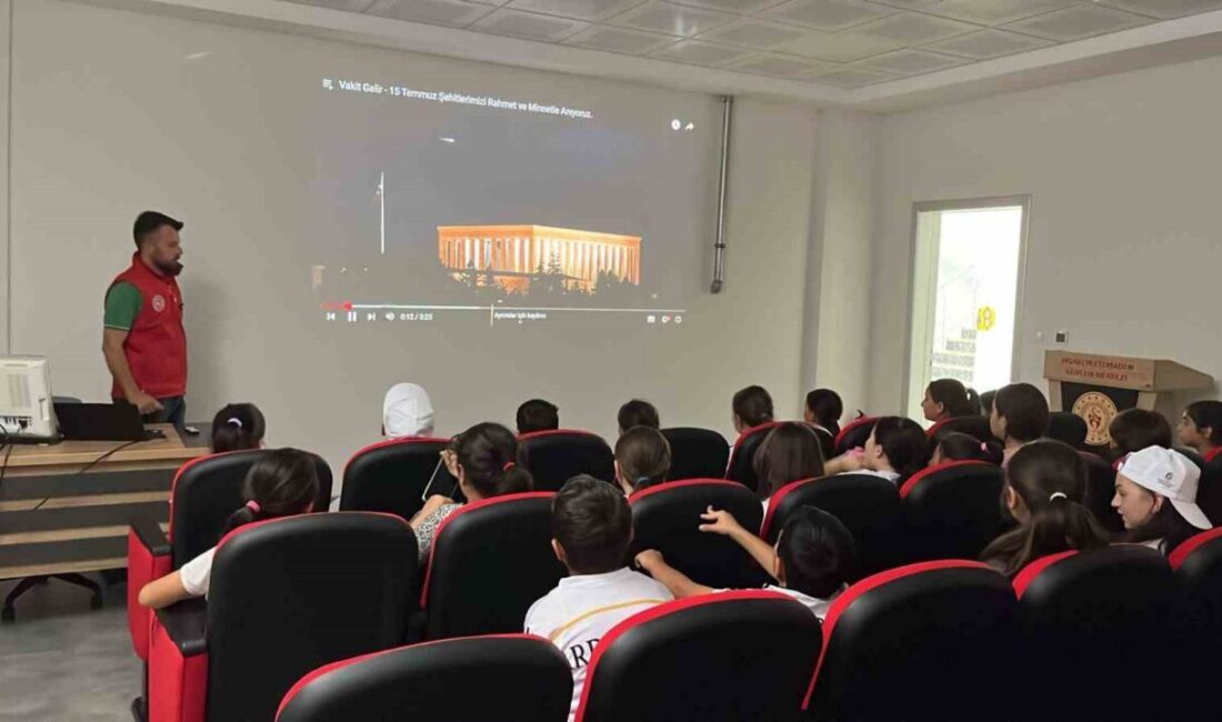 Hisarcık Eti Maden Gençlik Merkezinde 15 Temmuz Demokrasi ve Milli