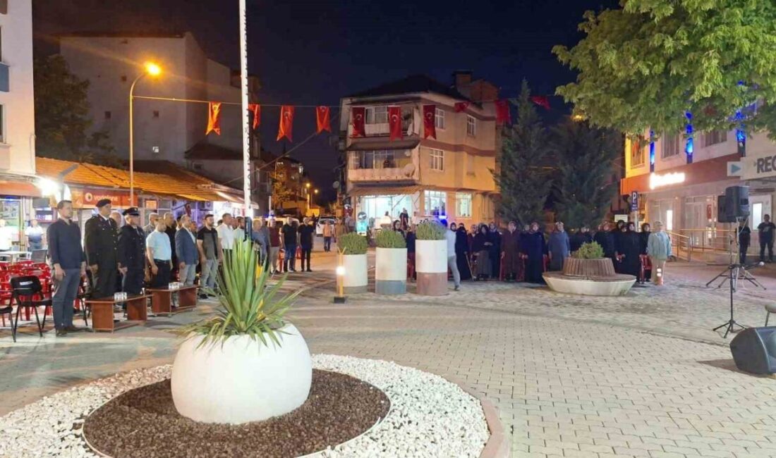 Kütahya’nın Hisarcık ilçesinde 15 Temmuz Şehitleri Anma, Demokrasi ve Milli