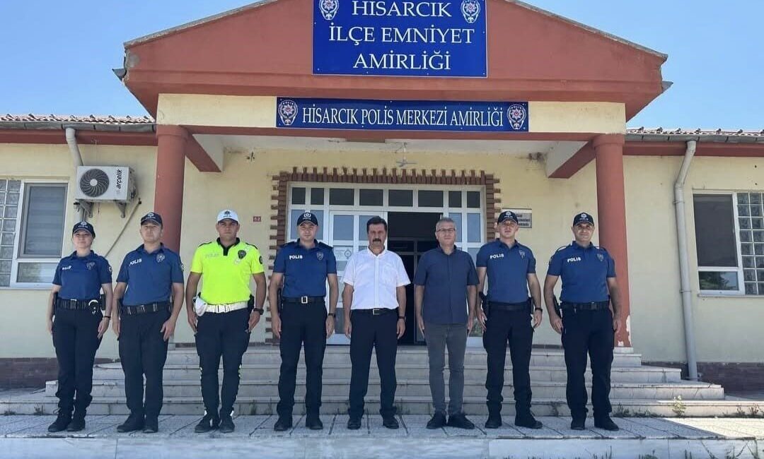 Kütahya İl Emniyet Müdürü Osman Elbir, Hisarcık İlçe Emniyet Amirliğini
