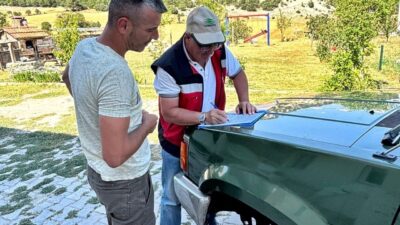 Kütahya’da 2025 yılı Çiftçi Kayıt Sistemi (ÇKS) çiftçi detayı askı