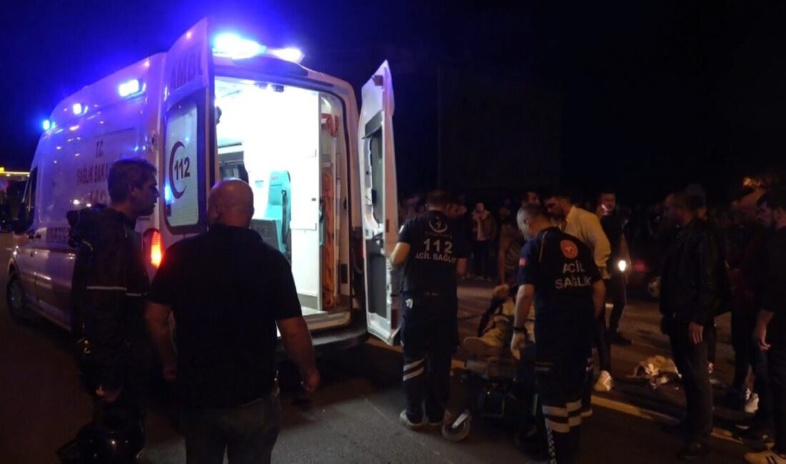 Kütahya’nın Tavşanlı ilçesinde iki motosikletin çarpıştığı kazada 2’si ağır 4