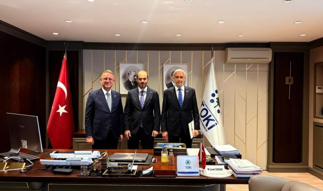 AK Parti Kütahya milletvekilleri Adil Biçer ve Mehmet Demir, TOKİ