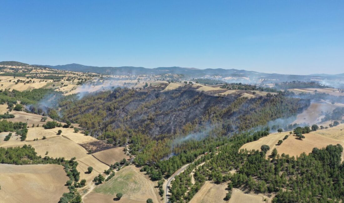 BAZI EVLER TAHLİYE EDİLDİ Kütahya’nın Gediz ilçesine bağlı Yenikent beldesi