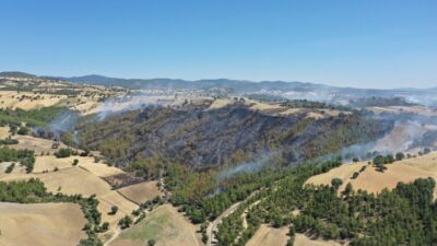 BAZI EVLER TAHLİYE EDİLDİ Kütahya’nın Gediz ilçesine bağlı Yenikent beldesi