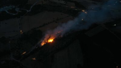 Oğuzhan KILIÇ/ KÜTAHYA, – KÜTAHYA’nın Dumlupınar ilçesindeki ormanda çıkan yangın,