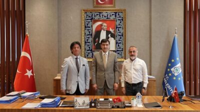 Kütahya Belediye Başkanı Eyüp Kahveci, Kent Konseyi Başkanı Bülent Cebeci