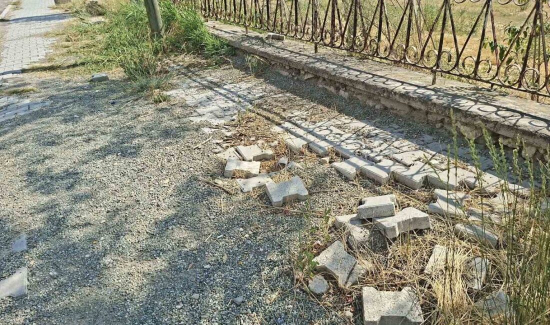 Kütahya’nın Hisarcık ilçesi Karşıyaka Mahallesinde yer alan Belediyeye ait park