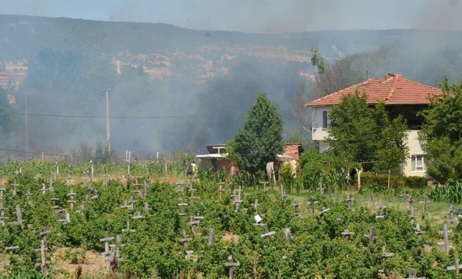 Kütahya’nın Tavşanlı ilçesinde çıkan orman yangını kontrol altına alındı. Tunçbilek