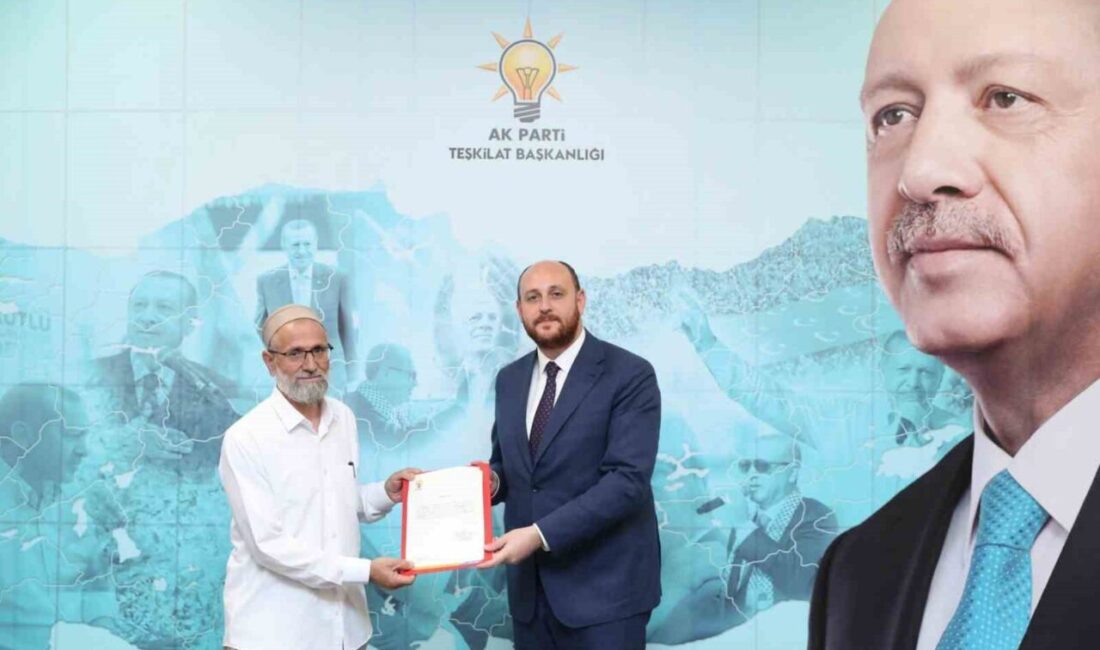 AK Parti Genel Merkez Teşkilat Başkanlığı, Kütahya’nın Çavdarhisar ilçesinde ilçe