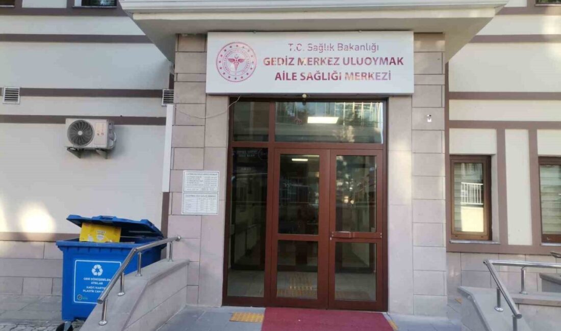 Kütahya’nın Gediz ilçesinde bulunan Uluoymak Aile Sağlığı Merkezi’ne (ASM) 2