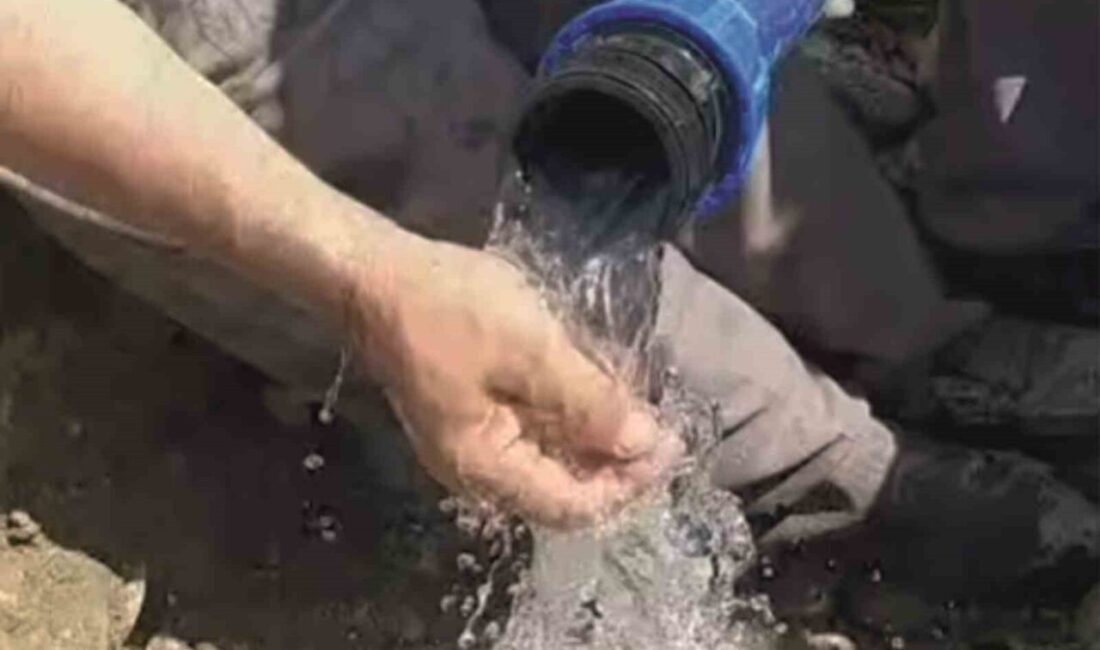 Kütahya’nın Gediz ilçesine bağlı Yeşilçay köyünde, içme suyu sorunu köylülerin