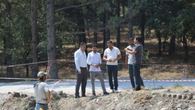 Kütahya’nın Gediz ilçesinde, Devlet Su İşleri (DSİ) tarafından yaptırılan Bardakçı