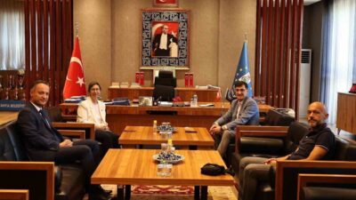 İLBANK Eskişehir Bölge Müdürü Meral Emel, Kütahya Belediye Başkanı Eyüp