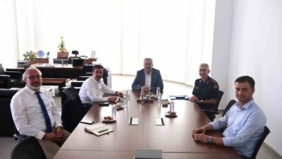 Kütahya İl Jandarma Komutanı Albay Vedat Kültür ile Kütahya İl