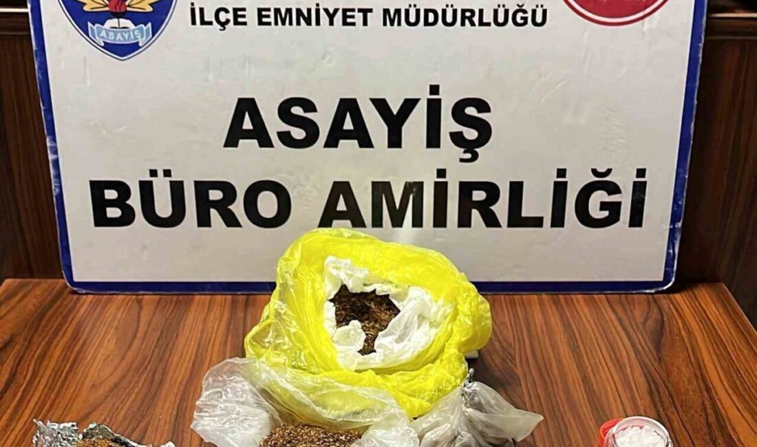 Kütahya’nın Tavşanlı ilçesinde polis ekiplerince düzenlenen operasyonla, uyuşturucu ticareti yaptığı