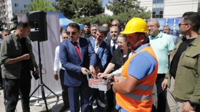 Kütahya’da Şevelli Camii’nin temel atma töreni, Vali Musa Işın’ın katılımıyla