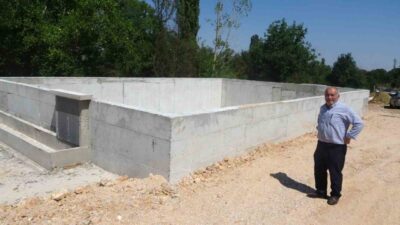 Kütahya Merkez’e bağlı Demirciören köyünde, muhtemel orman yangınlarında helikopterlerin su