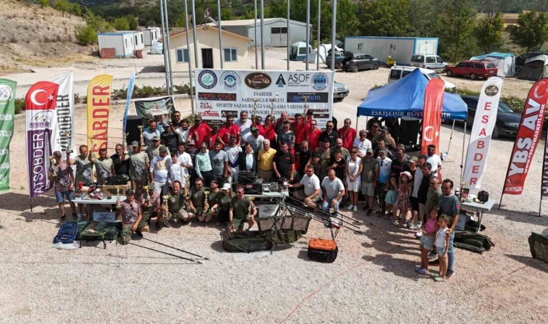 Eskişehir’de düzenlenen Carp Race of Masters 2025 sportif sazan yakalama