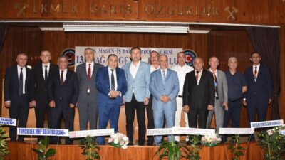 Maden-İş Sendikası Batı Anadolu Şubesi, 13. Olağan Genel Kurulu’nu Tunçbilek’teki