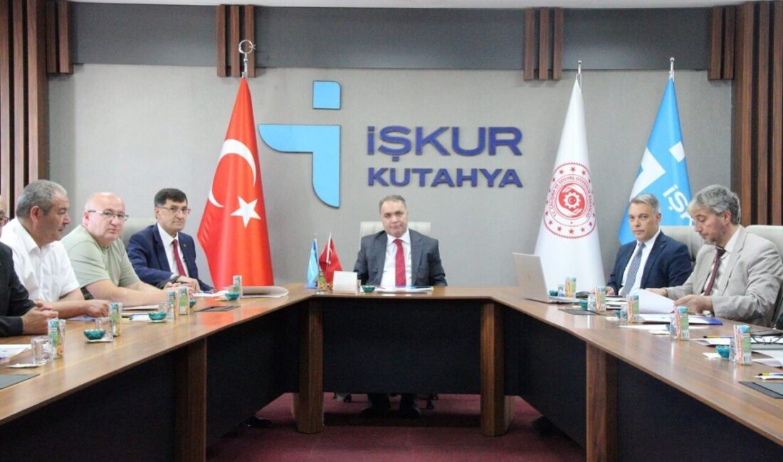 Kütahya’da, 2025 yılı 3. Olağan İl İstihdam ve Mesleki Eğitim