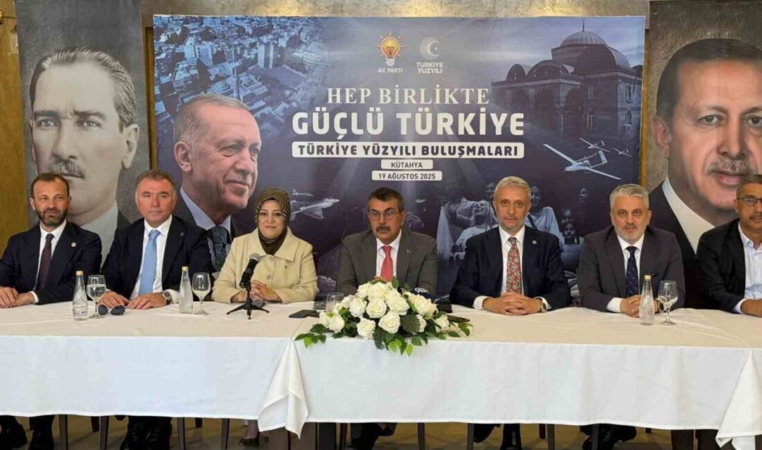 “Türkiye Yüzyılı Buluşmaları” çerçevesinde Kütahya’da bir dizi toplantılara katılan Milli