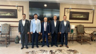 REKTÖR TEKİN’DEN İSMET GÜRAL’A ZİYARET Kütahya Sağlık Bilimleri Üniversitesi Rektörü