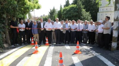 Kütahya’nın Simav ilçesi Kayaışık Grup Köy Yolu sıcak asfalt çalışmalarının